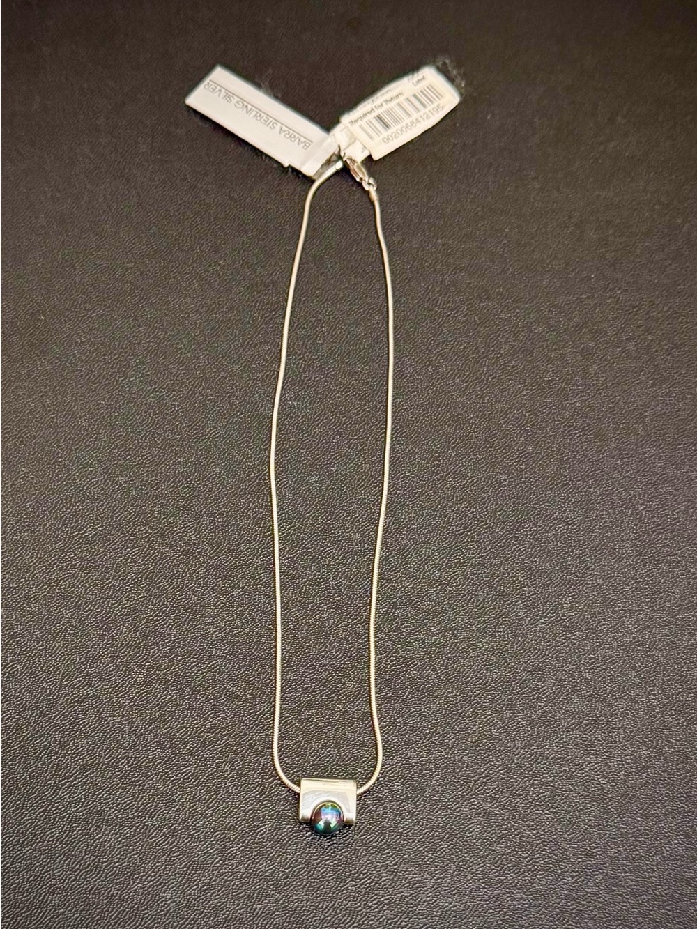 Barra sterling Silver Mallorca Pearl  Necklace
